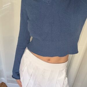 Sunday Best White Mini Tennis Skort